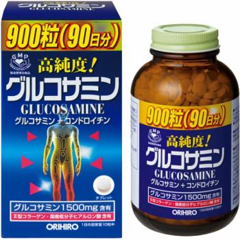 Thuốc bổ xương khớp Glucosamine Orihiro Nhật 1500mg (900 viên)