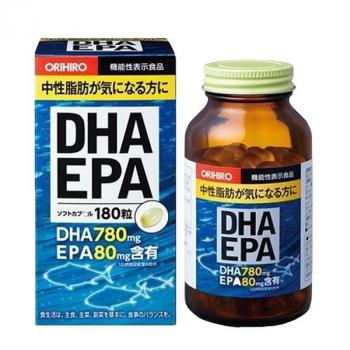 Viên uống bổ não DHA và EPA Orihiro Nhật Bản