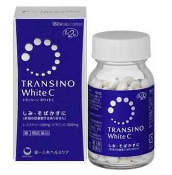 Viên uống Trị Nám Da Transino White C 180