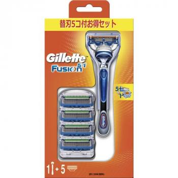 Cán cạo râu Gillette Fusion 5+1 kèm 5 lưỡi