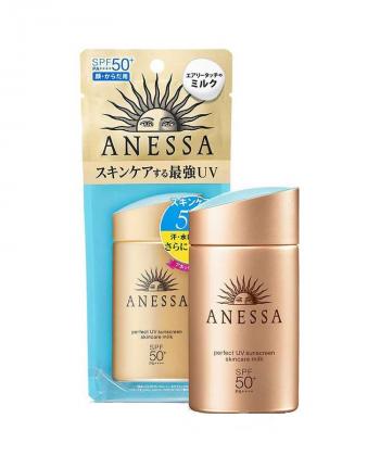 Kem Chống Nắng Shiseido Anessa Perfect UV Sunscreen Skincare Milk SPF50+/PA+++